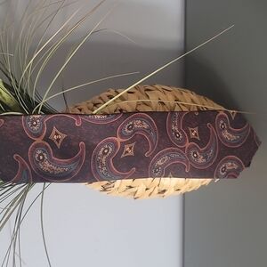 GANT Vintage Paisley Brown Silk Mens Tie